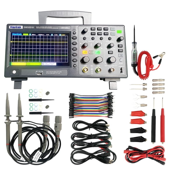 Osciloscopio Hantek DSO2D10 100 MHz 2 Canales 1 GSa/s USB