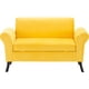 thumbnail image 1 of Banqueta Baul + Respaldo Lua 2C Felpa 20 Amarillo, 1 of 7
