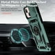 thumbnail image 4 of Estuche GANGXUN para iPhone 13 Mini, soporte giratorio 360°, estilo mecánico y magnético, 4 of 5
