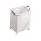 thumbnail image 4 of Cesto de ropa sucia con ruedas, bolsa de compras con 4 ruedas, cesta de baño, organizador portátil de artículos diversos, bolsas de supermercado para blanco, 4 of 5
