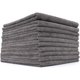 thumbnail image 1 of The Rag Company The Miner Detailing Towel, gris, 16 x 16 pulgadas, paquete de 10, 1 of 3