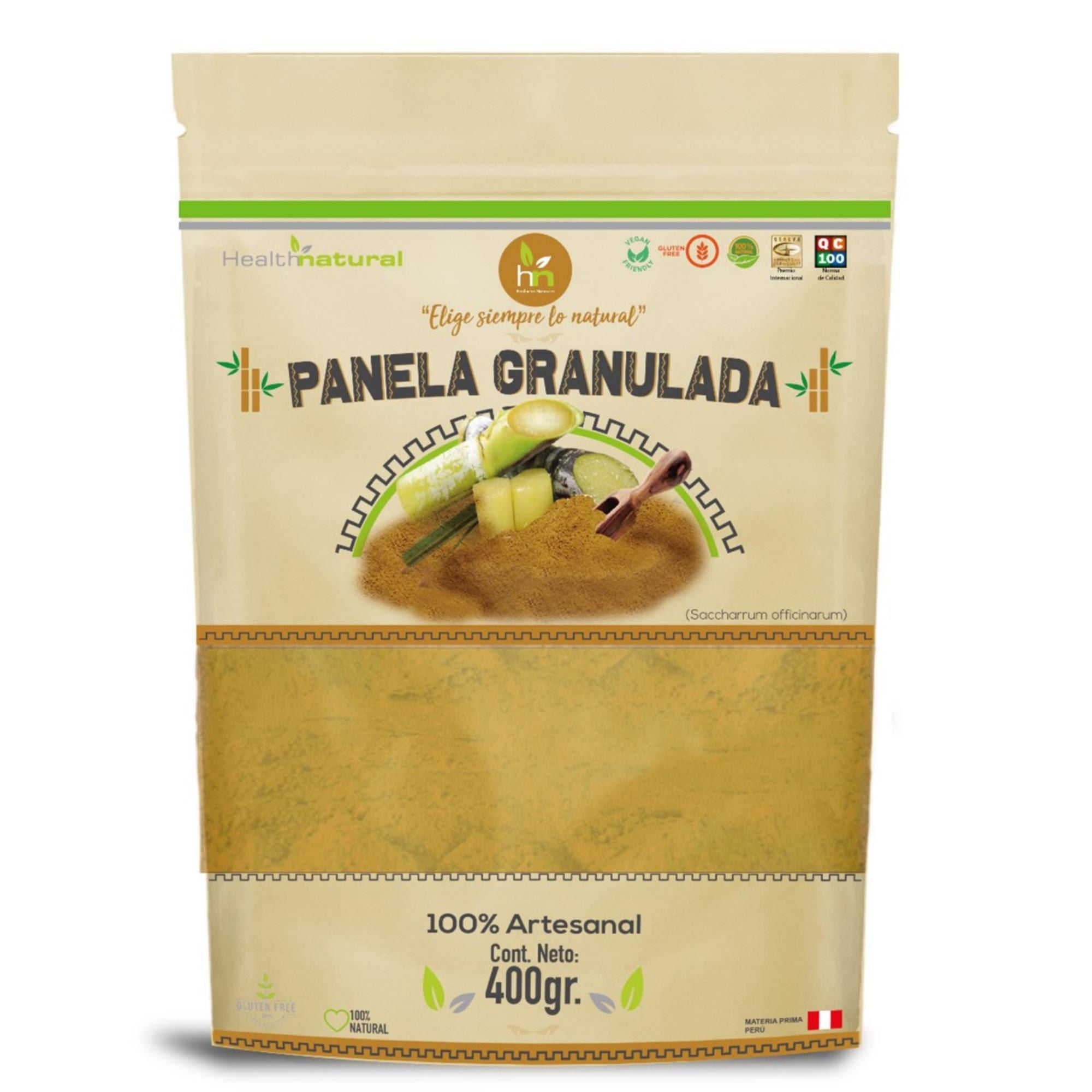 Panela Rubia En Polvo Doypack 400 g Health Natural