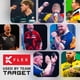 thumbnail image 5 of Alas de dardo Target Darts n.º 6 negro – juego de 3, 5 of 6