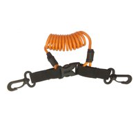 Magideal - Cordón De Bobina De Buceo, Cordón De Cámara En Espiral Con Resorte Con Hebilla De Liberación Rápida Para Varillas De Herramientas De Buceo Subacuático