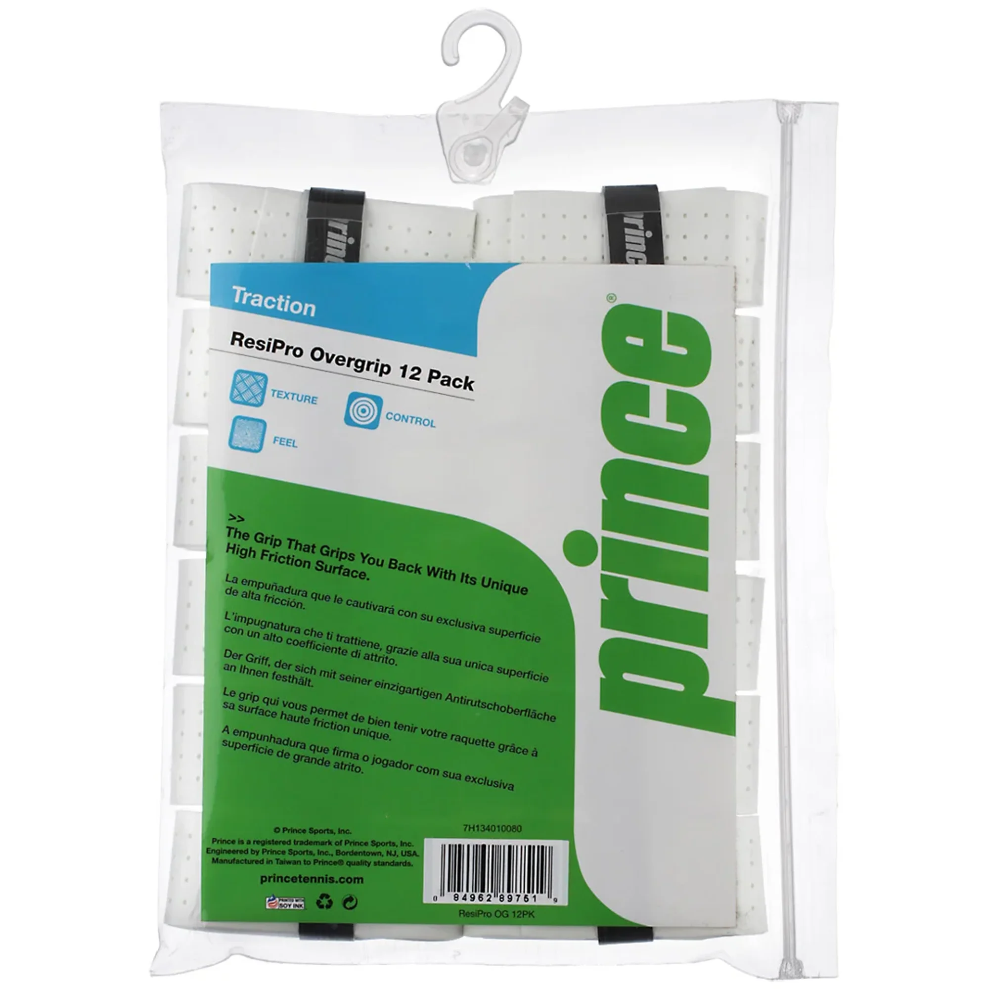 Overgrip Prince Resipro Pack X12 Blanco Prince