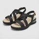 thumbnail image 3 of Sandalia Mujer Negro Soft Step Piccadilly, 3 of 5