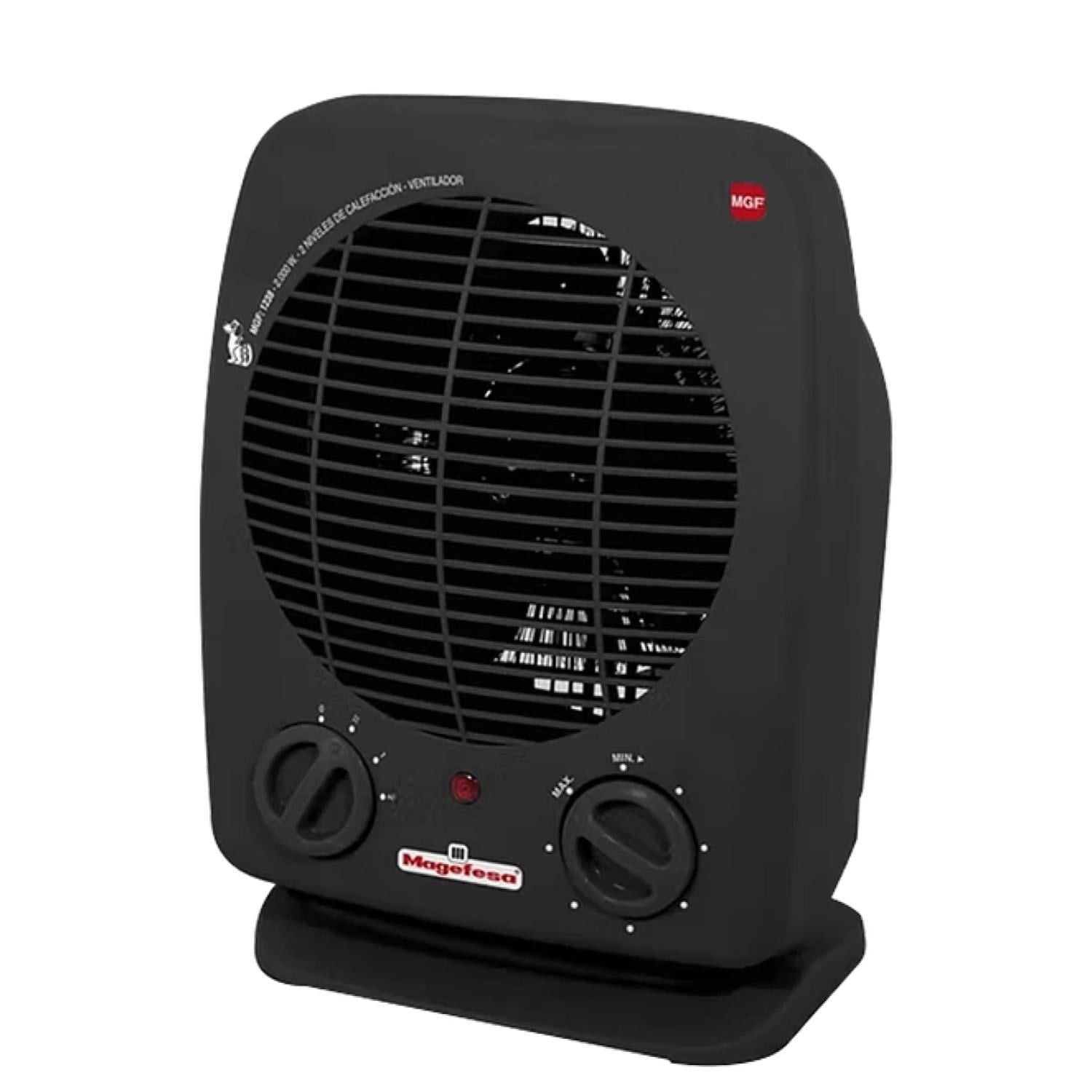 Magefesa - Calefactor Termoventilador 2000w Negro Doggy Mgf-1238