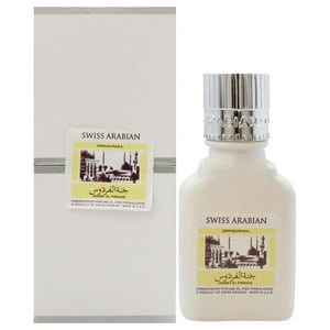 Swiss Arabian - Perfume Suizo Árabe Jannet El Firdaus Blanco, 9 Ml, Unisex