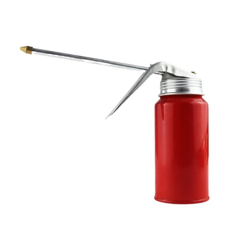 Magideal - Recipiente De Metal Con Vertedor, Bomba De Recipiente, Bomba De Garaje Portátil, Engrasador, Bomba Manual De Alta Presión, Recipiente Para Vehícu