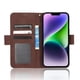 thumbnail image 3 of Funda Tipo Billetera FOXDOCK para iPhone 15 – Tapa Flip con Tarjetero, 3 of 5