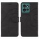 thumbnail image 1 of Funda tipo cartera con tapa para Motorola Edge 50 5G con tarjetero, soporte y cubierta magnética Negro, 1 of 6