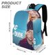 thumbnail image 3 of Los Poderes Curativos de Dude-theme Backpack, Campus style schoolbag Bookbag with Adjustable Shoulder Straps And Large Zip Compartment, Unisex Travel Bags.42x30x15cm, 3 of 6