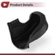 thumbnail image 4 of Unique Bargains 1 Juego de Cubierta de Pomo de Cambio de Marchas para Acura TL 09-14 Protector de Manija de Cambio Negro Fibra de Carbono Negro Cuero Sintético, 4 of 6
