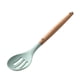thumbnail image 2 of Juego de Utensilios de Cocina de Silicona Antiadherente, Mango de Madera, Colador de Cucharón, 2 of 3