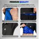thumbnail image 3 of Chaqueta de sauna Kewlioo Pro Heat Trapping para hombre, con cierre de cremallera, 3 of 6