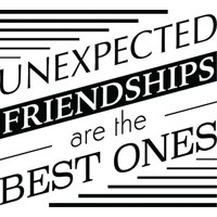 Rienda Libre Graphics - Decomural Unexpected Friendships Friend Ws-46227