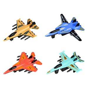 Bothyi - 4 Modelos De Aviones De Aleación De Metal Para Niños, Juguetes De Avión De Combate Para Dormitorio Y Oficina
