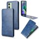 thumbnail image 4 of Funda tipo folio para Motorola Moto G54 Power con soporte magnético y protección para la cámara Azul, 4 of 6