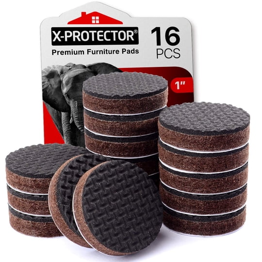 Protectores Para Muebles X-protector Premium Antideslizantes, 16 Piezas