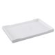thumbnail image 3 of El hotel de melamina que sirve los platos de la bandeja taza de la torta de cristal conjunto blanco c 22x15.8cm, 3 of 3