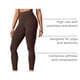 thumbnail image 4 of Pantalones CRZ YOGA Butterlift Cintura Alta 64 cm Yoga Marrón M, 4 of 4