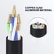 thumbnail image 3 of Cable Ethernet Cat 6 Cca 30 M (100 Pies) Negro, 3 of 7
