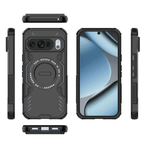 Funda Gangxun Para Google Pixel 10 Pro 5G , Magnética, Resistente A Golpes, Con Soporte, Unisex, Carga Inalámbrica