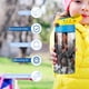 thumbnail image 5 of Vinícius Júnior-theme One-Touch Pop Top Water Bottle Stainless Steel Leak-Proof Sports Children's Bottle blue 12oz, 5 of 6