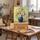 thumbnail image 1 of Set Arte Miratuso 27 Piezas Caballete Pintura Acralica, 1 of 3