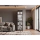thumbnail image 2 of Mueble Vitrina 1 Puerta Vidrio Home 180,6x45x31,3 Cm Milan y Blanco, 2 of 4