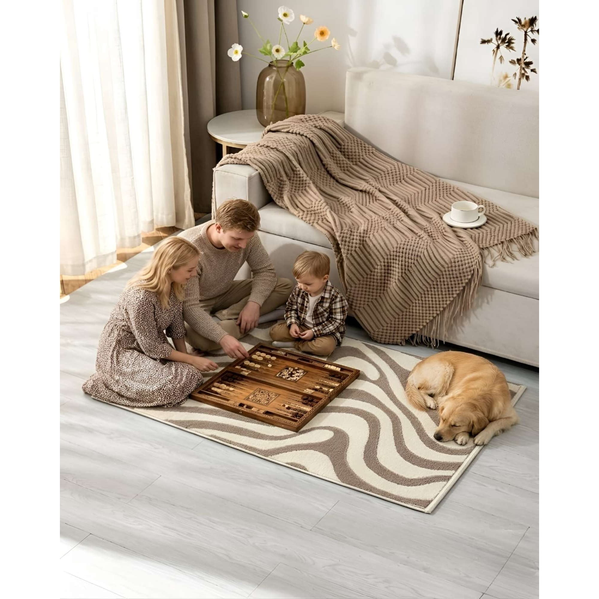 Myl Todo Hogar - Alfombra Living Y Dormitorio Decoración Para Hogar Minimalista