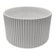 thumbnail image 5 of Set 2 Maceteros Maceta De Ceramica Blanco Lineas Verticales, 5 of 8
