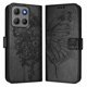 thumbnail image 1 of Funda Cartera Mariposa Para Motorola Moto G17 Power Con Soporte Y Ranuras Para Tarjetas Negro, 1 of 6