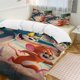 thumbnail image 2 of Tom And Jerry Cartoon Bedding Sets Ultra Soft Skin-Friendly Duvet Cover 3 Piece, Cute Comforter Cover Bed Set for Boys Girls Kids, 2 of 5