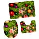 thumbnail image 4 of 3 Uds Cubierta De Asiento De Inodoro + Alfombrilla De Ba?o + Alfombra De Pedestal Decoración De Fiesta En Casa De Navidad E, 4 of 5