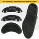thumbnail image 3 of 6 pares de tapones para placa de talón de zapato, parche de goma para reparar desgaste en el talón, kit de repuesto (negro), 3 of 6