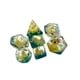 thumbnail image 4 of Juego De 7 Dados Poliédricos Acrílicos D4 D8 D10 D12 D20 Rellenos De Patos, 4 of 5