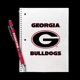 thumbnail image 1 of Set de regalo con bolígrafo de felicitación Georgia Bulldogs, cuaderno en espiral con bolígrafo, 1 of 6