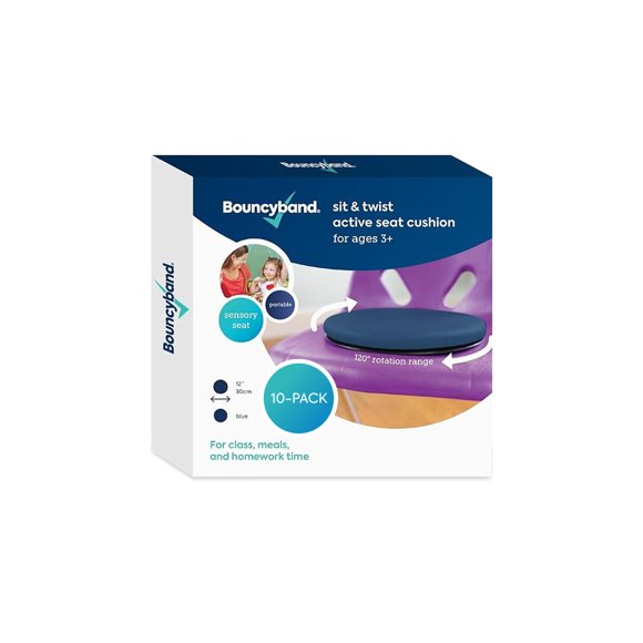 Pack de 10 cojines activos Bouncy Bands Sit & Twist de 30 cm