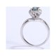 thumbnail image 4 of Anillos de Compromiso de Moissanita para Mujer 1 Uds Color D Claridad VVS1 Anillos de Diamante de Plata Esterlina S925 Moissanita Verde/amarillo/rojo Alianzas de Boda con Certificado, 4 of 9