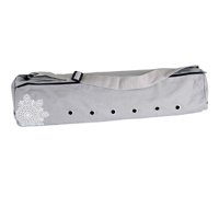 Ioensy - Bolsa Para Esterilla De Yoga, Bolsa Transpirable Para Fitness, Lona Resistente Al Desgaste, Portador De Esterilla De Yoga, Gris