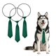 thumbnail image 1 of Uxcell Corbatas de Collar para Perros, Corbatas de Cuello para Mascotas a Granel Accesorios de Aseo de Collar de Lazo (3 Piezas, Poliéster, Verde Oscuro) para Uso Diario de Mascotas Medianas y Grandes, 1 of 7
