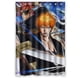 thumbnail image 1 of Cortina de ducha Kurosaki Ichigo, juego de cortina de baño con ganchos, tamaño 48 x 72 pulgadas, 1 of 3