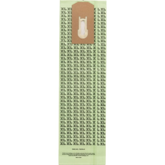 Bolsas de vacío Oreck Commercial PK800025DW Advance Filtration