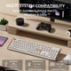 thumbnail image 3 of Teclado Keychron K10 HE Hall Effect inalámbrico blanco, 3 of 9