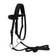 thumbnail image 3 of Brida De Caballo Arnés De Rienda Headstalls Extraíble Snaffle Nylon Correas Negro M, 3 of 5
