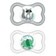 thumbnail image 1 of 2 Chupetes Silicona Air Mam 6m+ Gris Edad 6-12 Meses, 1 of 2