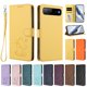 thumbnail image 3 of Funda Volteable con Diseño de Gato para Infinix Hot 60i 5G, Amarillo, 3 of 6