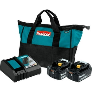 Paquete De Inicio De Batería Y Cargador Makita Bl1850Bdc2 18V