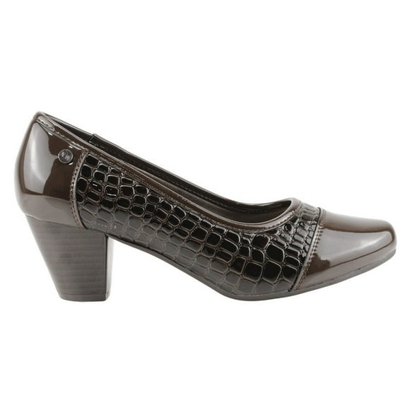 Zapato New Walk Reptil Shine Café